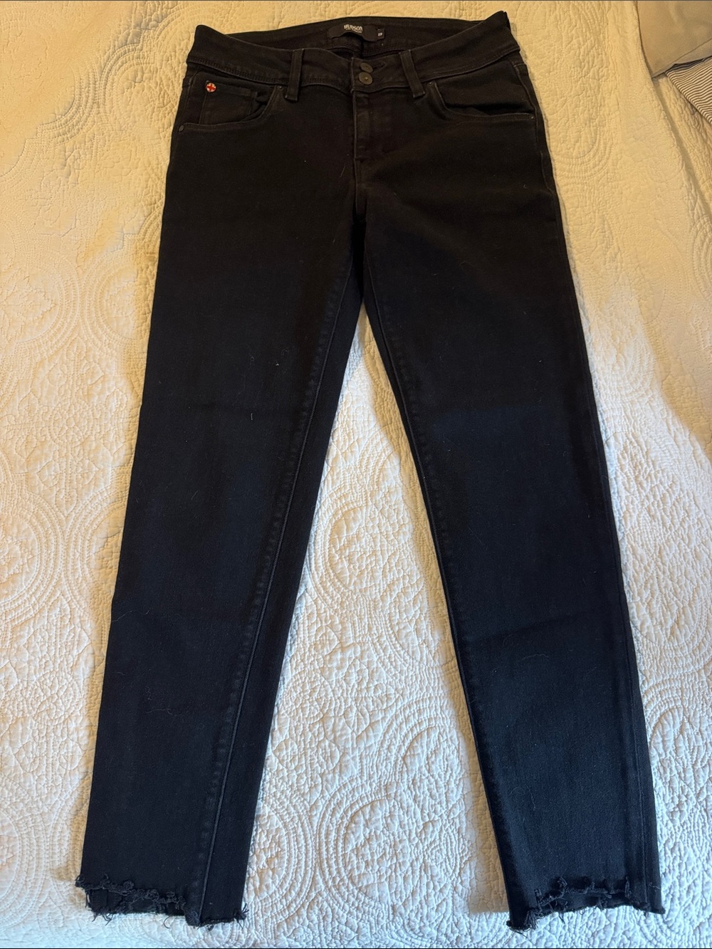 Hudson Collin Mid rise Skinny Jeans
